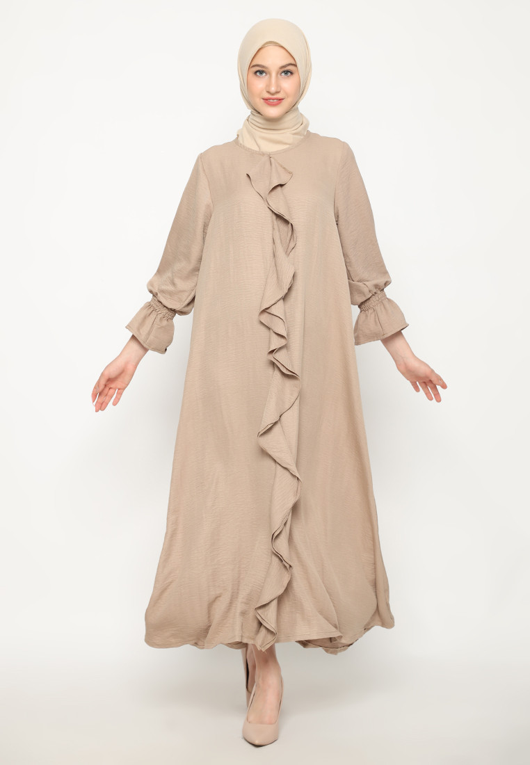 Ciara Dress - Pine Brown