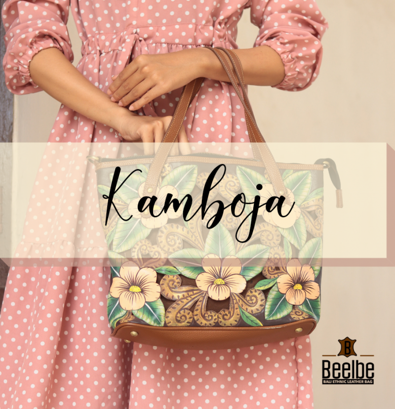Kamboja Tote Bag