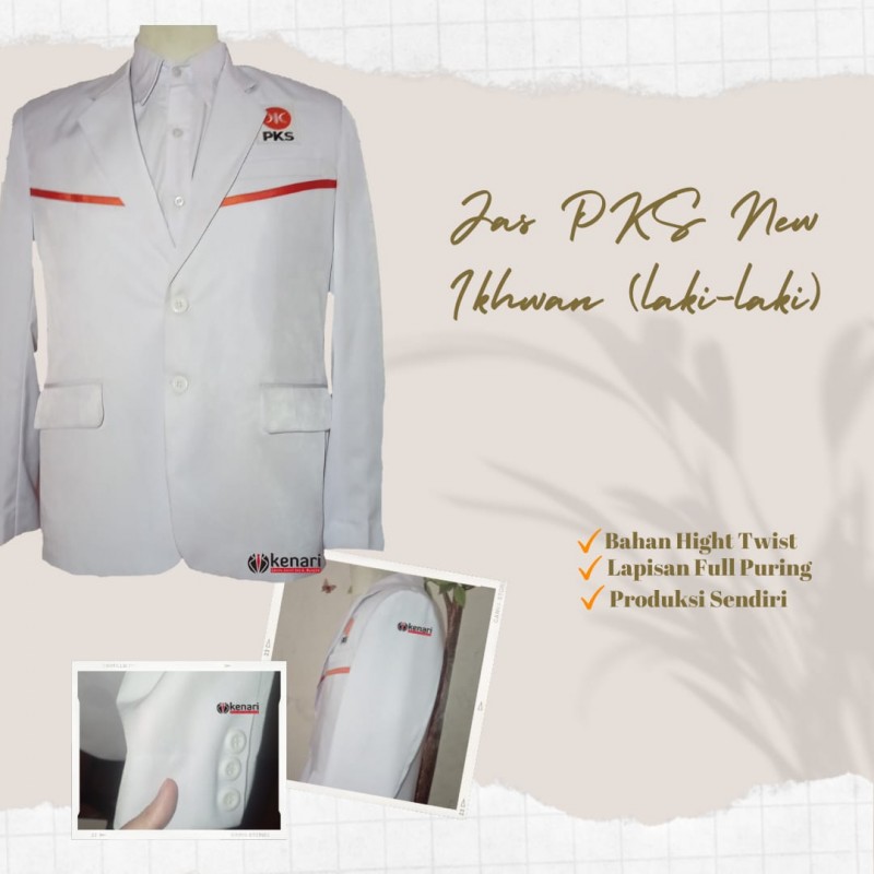 Jas PKS Terbaru dewasa XS-3XL Jas PKS Laki-laki New Jas PKS Logo Bordir Komputer Terbaru