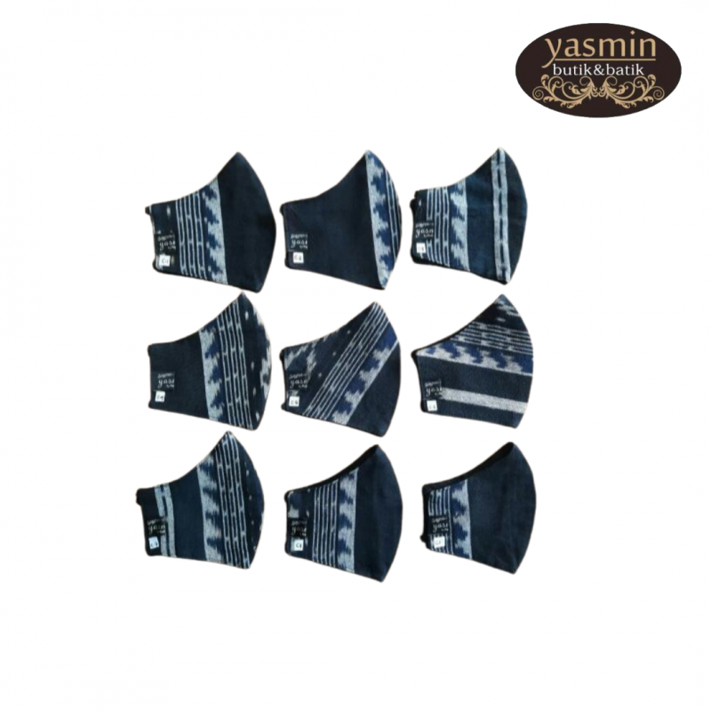 Masker Tenun Ikat Troso