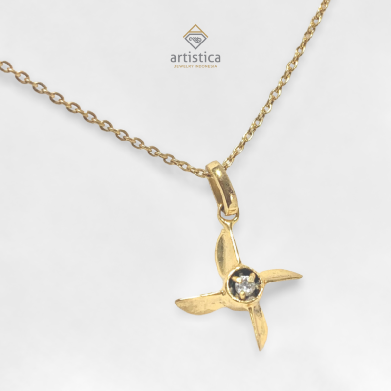 Kalung Eksklufi Wanita Simplicity Collection - Kualitas Premium Asli