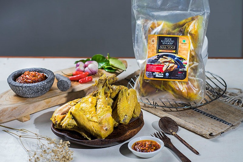 Ayam Kampung Ungkep 1 Ekor Khas Mas Yogi 500gr