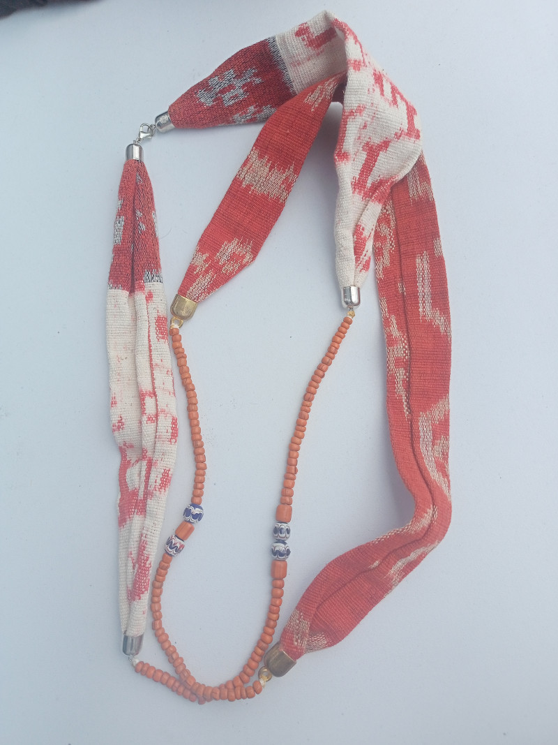 Promo Diskon 40 % Kalung Tenun Ikat