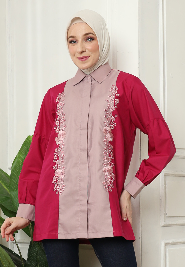Nafia Embroidery Blouse