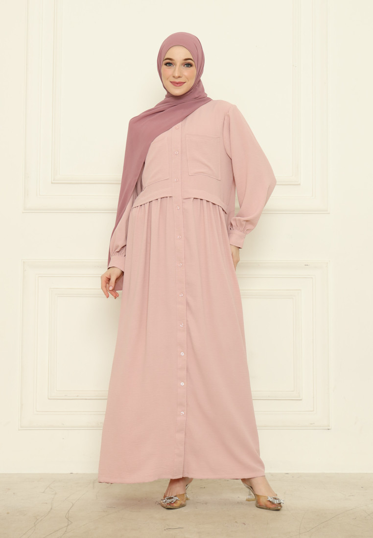 Sukma Dress Icy Pink