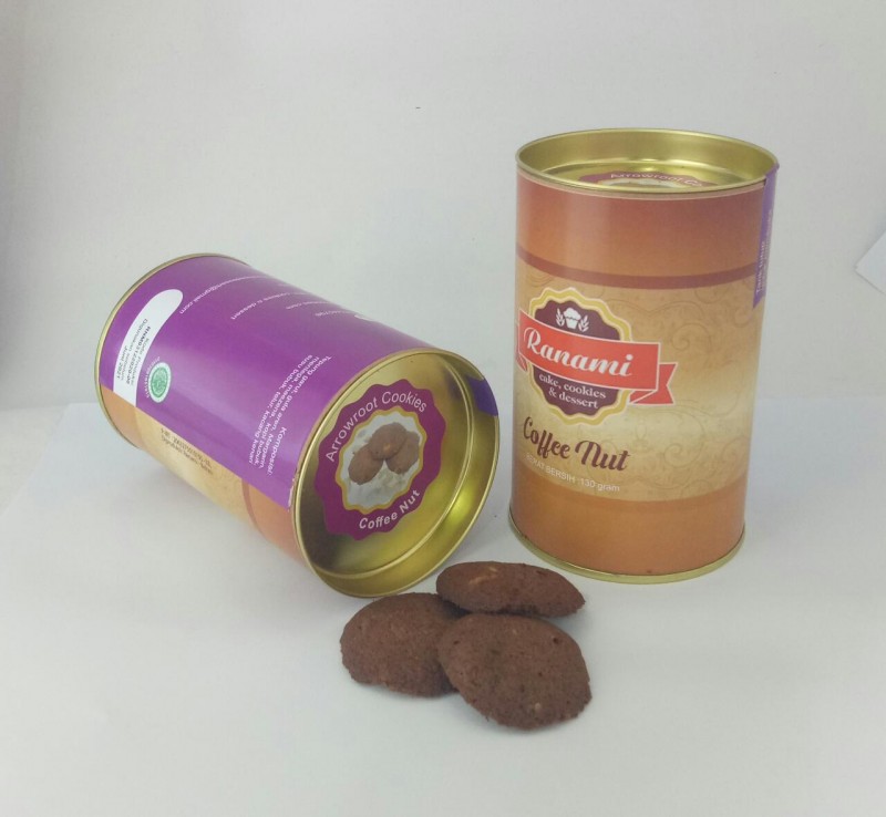Arrowroot Cookies; Coffee Nut