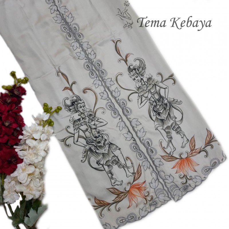 Kebaya Lukis Wayang Rama - Rayon