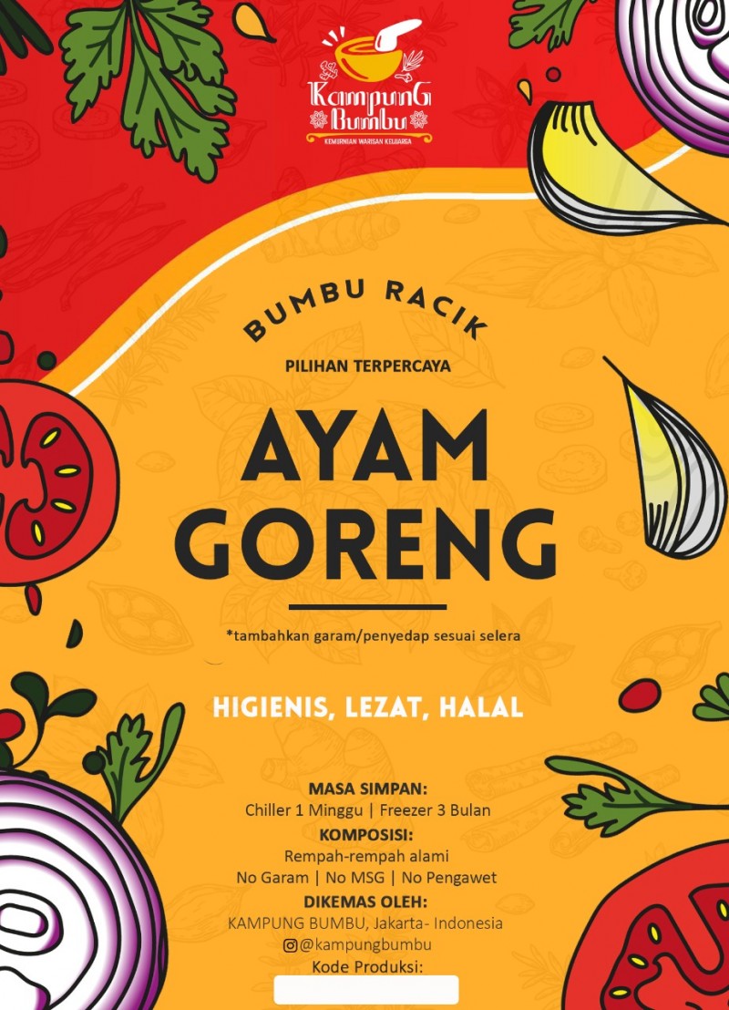 Bumbu Ayam Goreng