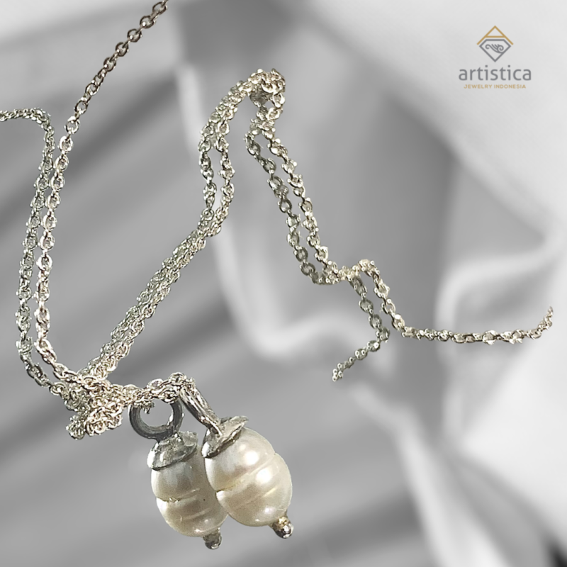 Kalung Mutiara Model Eropa Berkualitas