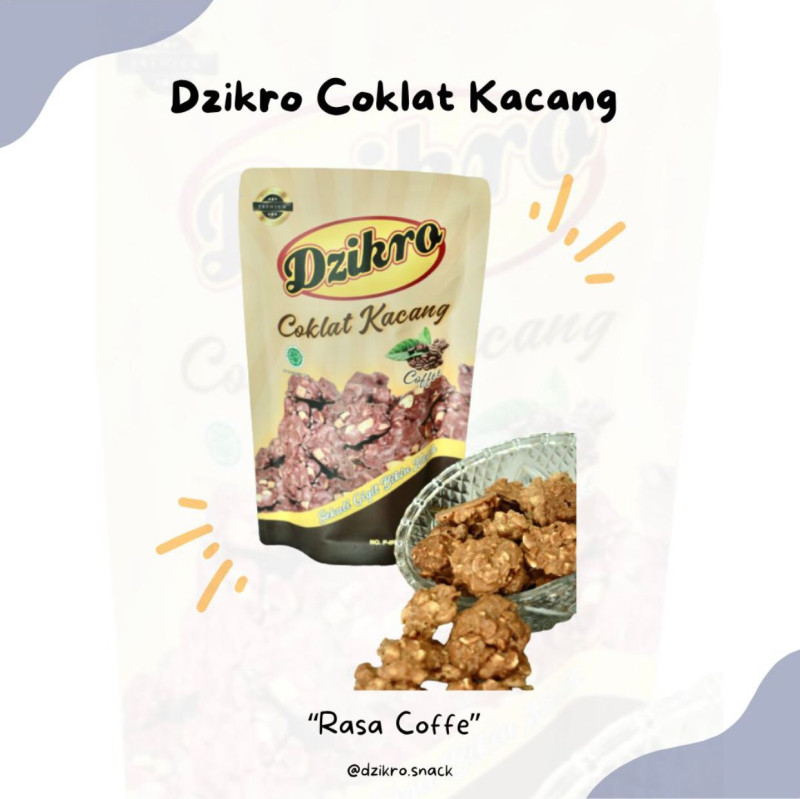Dzikro "Coklat Kacang"  Rasa Cofee