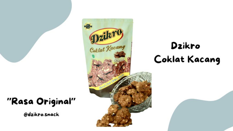 Dzikro "Coklat Kacang" Rasa Original