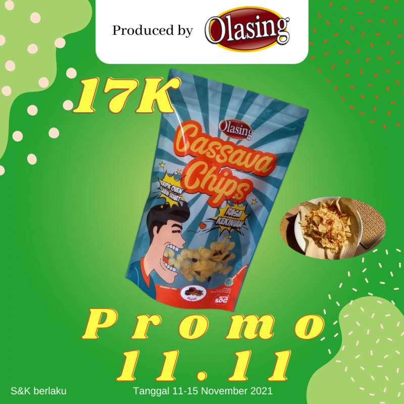 [PROMO 11.11] Cassava Chips - Rujak