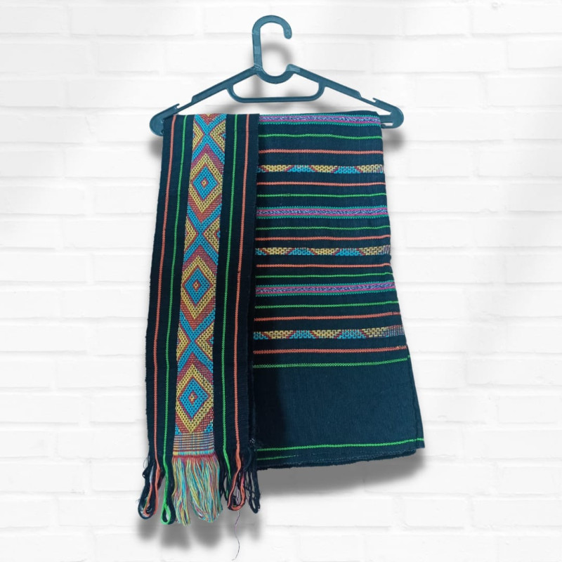 Promo 17% - Tenun 1 Stel (Sarung + Slendang)