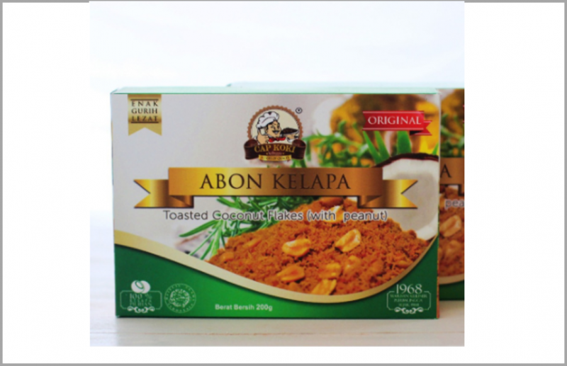 Abon Kelapa 200 gram Kemasan Dus [Original]