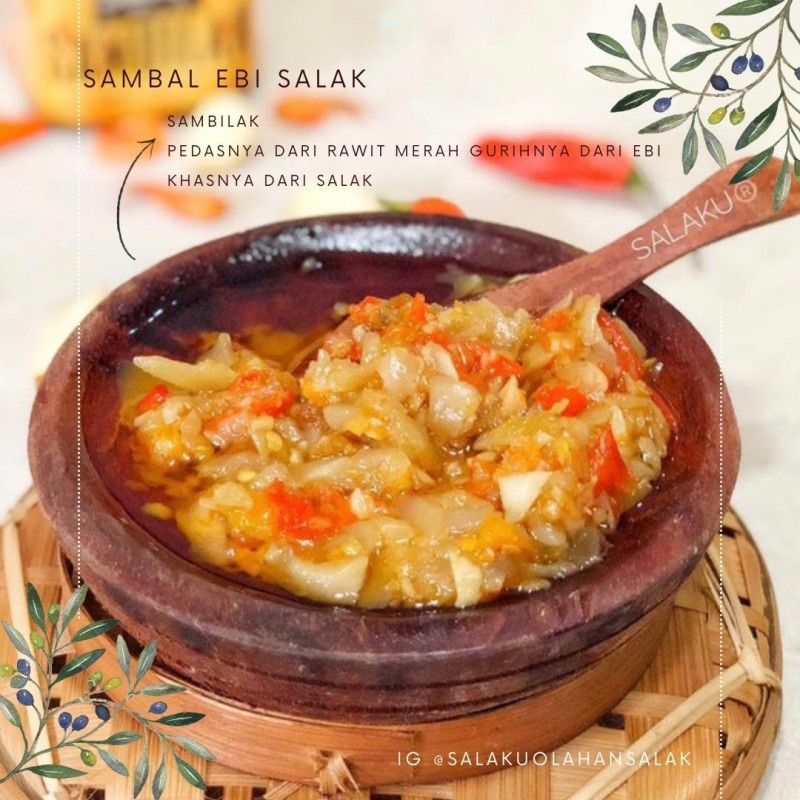 Sambal Ebi Salak SALAKU®️