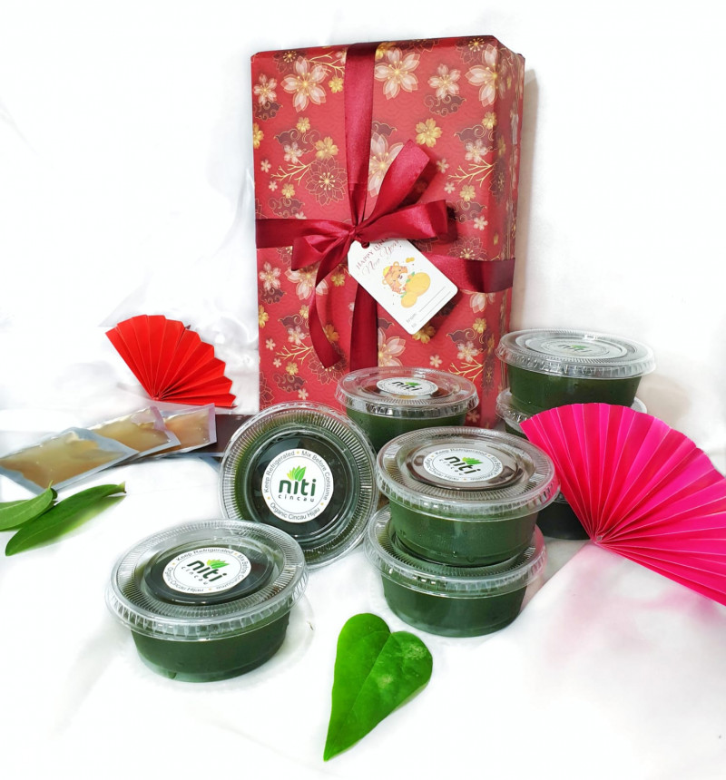 Hampers Imlek Sehat (10 cup cincau murni organik)